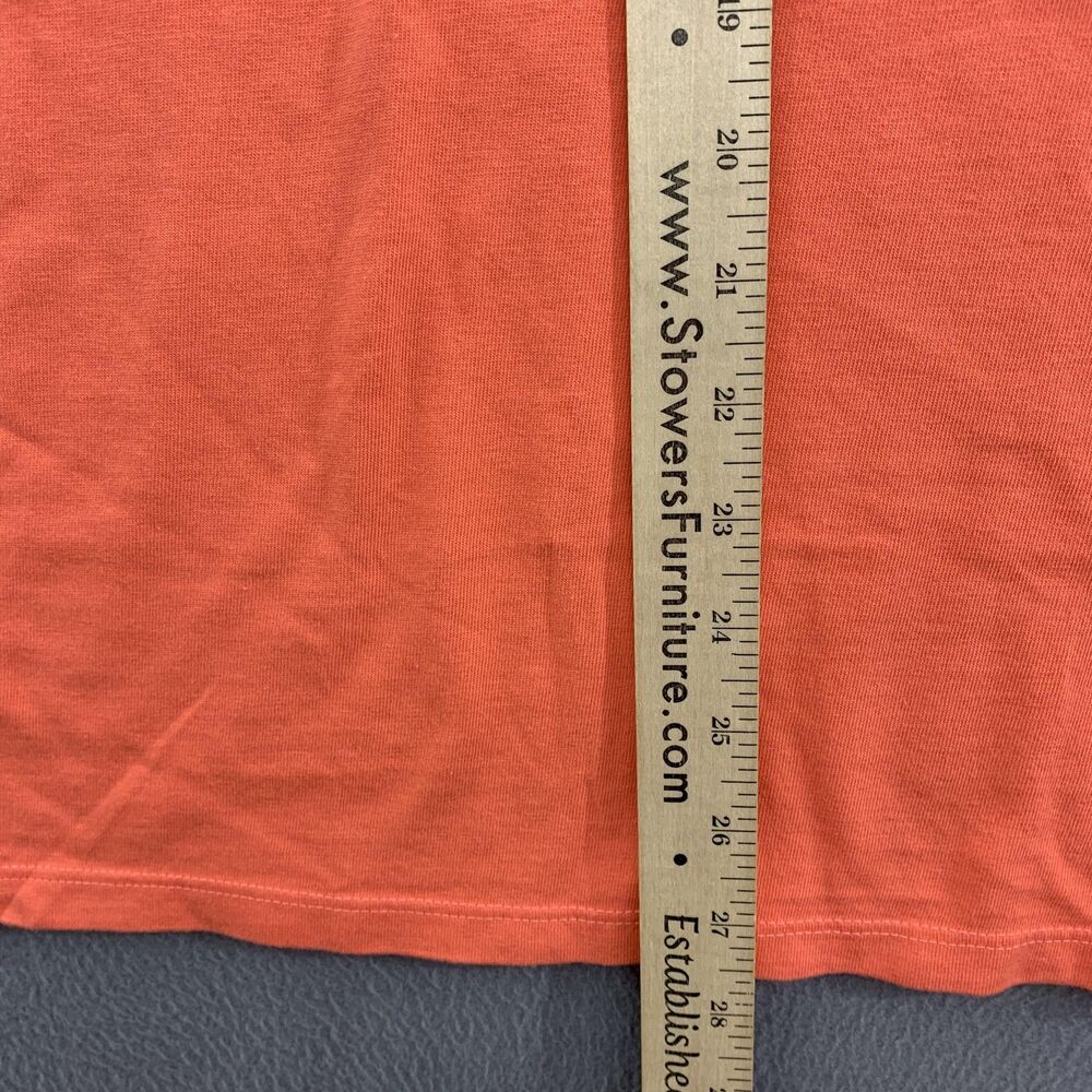 Life Is Good Shirt Womens 2XL Orange Crusher Tee Wine Glass Graphic Cotton NWT - Picture 7 of 10